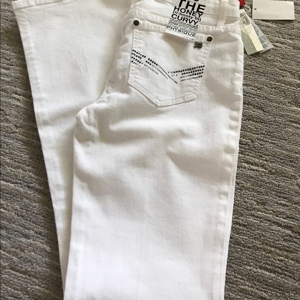 Joe’s Jeans The Honey Fit White High Waisted Denim Jeans Sz 29